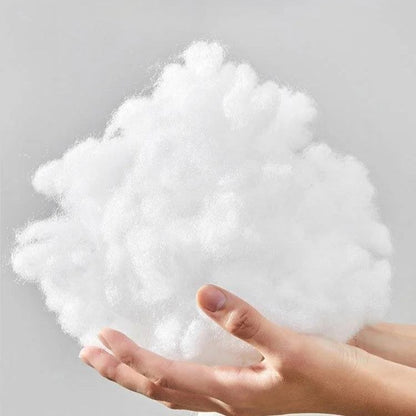 Soft filling inside the SkyCradle pillow