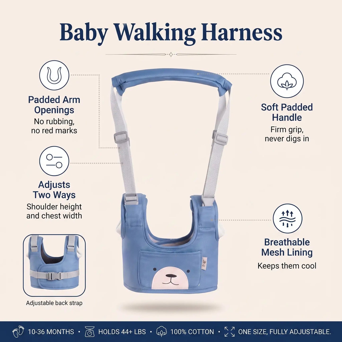 Stepsy™ Baby Walking Harness